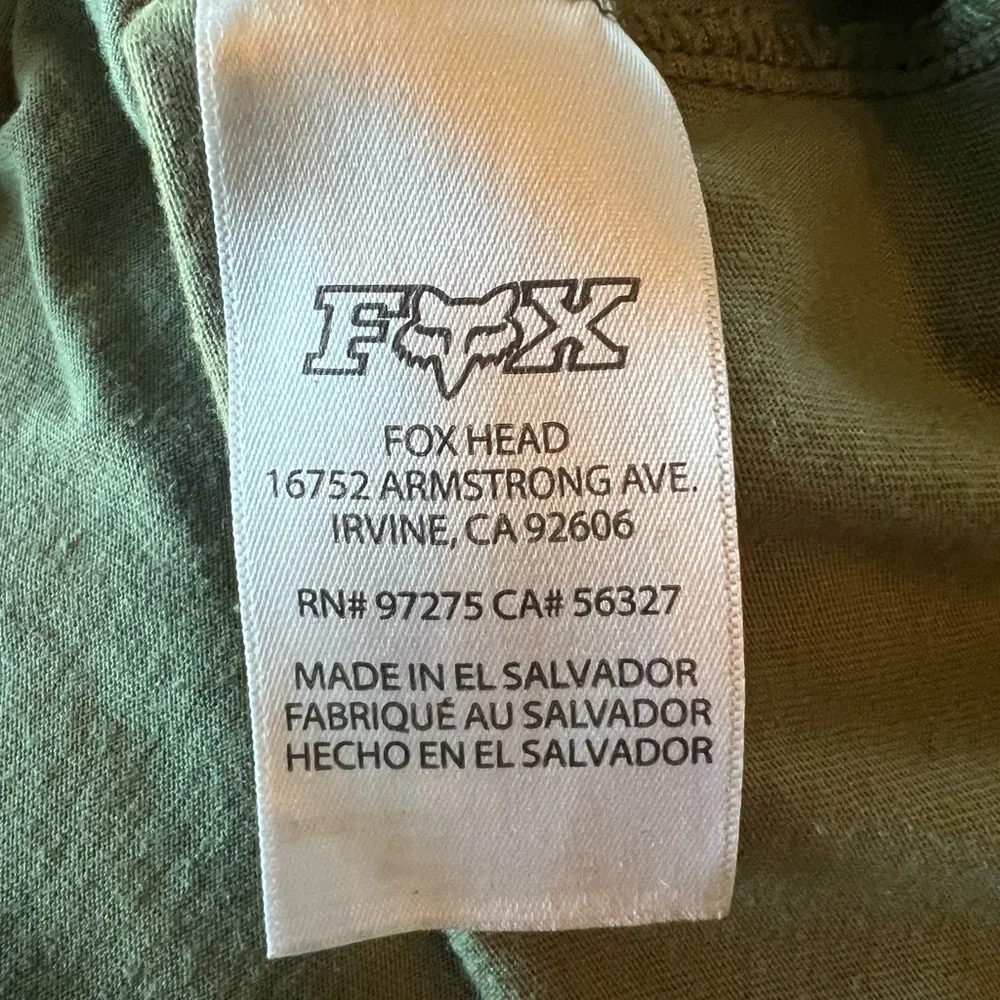 Fox Racing Absolute Tee (Green) - Picture 3 of 4